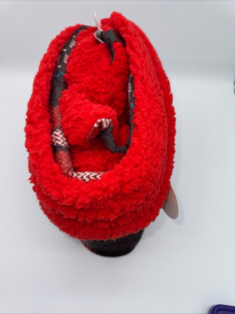 The Rolling Stones Winter Sherpa Lined Throw Blanket Holiday Christmas 50x60 NEW - Picture 4 of 5